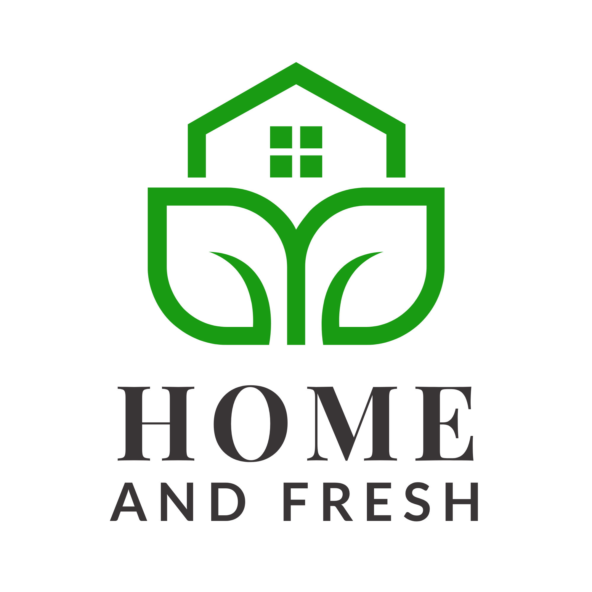 home and fresh logo